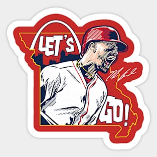 Nolan Arenado Let's Go Sticker